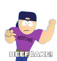 Beefcake South Park Sticker - Beefcake South Park Season1ep02 Stickers