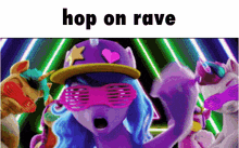 Hop On Rave Izzy Moonbow GIF - Hop On Rave Izzy Moonbow GIFs