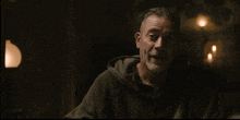 a man in a hooded sweatshirt says " my answer felt the same "