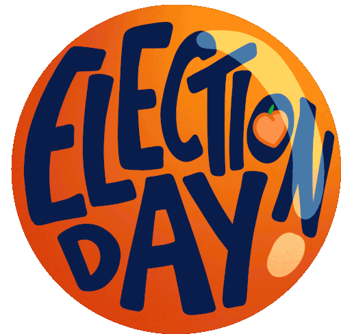 Election Day Georgia Sticker - Election Day Georgia I Voted Stickers