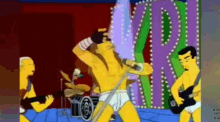 Red Hot Chili Peppers Singing GIF - Red Hot Chili Peppers Singing The Simpsons GIFs