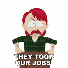 they took our jobs darryl weathers southpark s8ep6 goobacks