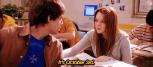 It'S October 3rd GIF - October3rd Mean Girls Lindsay Lohan GIFs