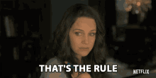 Thats The Rule Olivia Crain GIF - Thats The Rule Olivia Crain Haunting Of Hill House GIFs