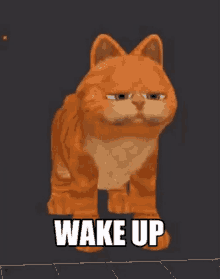 Garfield Wake Up GIF - Garfield Wake Up GIFs