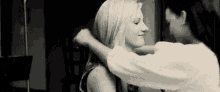 Heather Morris Hug GIF - Heather Morris Hug Glee GIFs