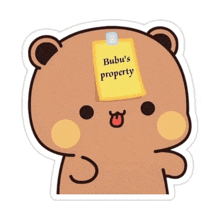 Dudu Sticky Note GIF