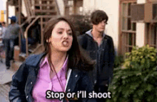 Don'T Walk Away From Me GIF - Stop Ill Shoot Get Back Here GIFs