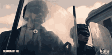 police the handmaids tale army defender guarding police the handmaids tale army defender guarding