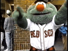 boston red sox wally red sox wally the green monster red sox win
