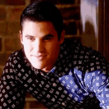Blaine Anderson Glee GIF - Blaine Anderson Glee Darren GIFs
