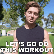 Lets Go Do This Workout Brandon William GIF