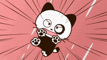 Tama And Friends Attack GIF - Tama And Friends Attack Jump GIFs