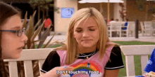Don'T GIF - Zoey101 Dont Touch GIFs
