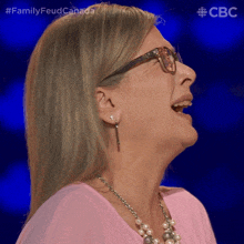 Laughing Claudette GIF - Laughing Claudette Family Feud Canada GIFs
