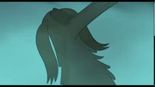 a cartoon drawing of a person 's head with their arms outstretched