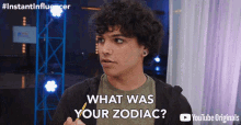 What Was Your Zodiac I Was Thinking Of Maybe Doing Like Painting You As Your Zodiac GIF - What Was Your Zodiac I Was Thinking Of Maybe Doing Like Painting You As Your Zodiac Gabriel Garcia GIFs