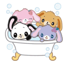 bath bubble bath sugarbunnies bunnie