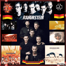 рок -- группа Rammstein GIF