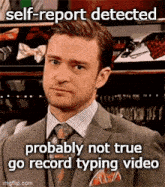 Self Report Self-report GIF