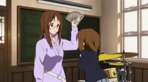 Anime Money Cash Touch Loop GIF  GIFDBcom
