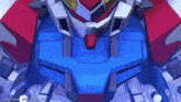 a close up of a robot 's chest with a red and white stripe on it .