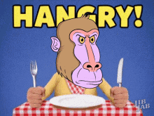 Hangry Hangry Barboons GIF - Hangry Hangry Barboons Baboon GIFs