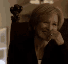 Oh Ho Ho How Silly Of You GIF - Snicker Laugh Glenn Close GIFs
