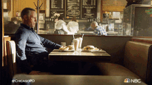 Sitting Alone Hank Voight GIF - Sitting Alone Hank Voight Chicago Pd GIFs