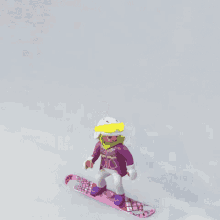 Playmobil Snowboard GIF - Playmobil Snowboard Winter Sport GIFs