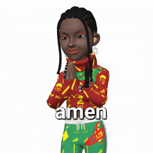 Amin Amen GIF - Amin Amen Jollofimperialtm️ GIFs