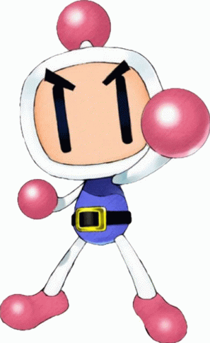 Bomberman White Bomber Sticker - Bomberman White Bomber Shirobon ...