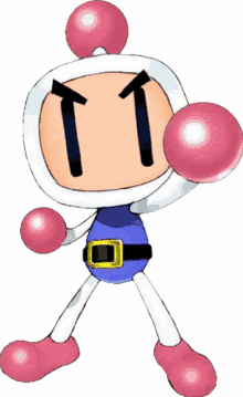 bomberman white bomber shirobon shiro bom bomberman online japan