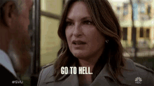 go to hell frustrated angry upset lieutenant olivia benson