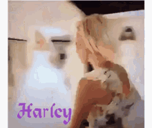 Blonde Harley GIF - Blonde Harley Moment GIFs