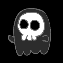 Dance It Up GIF - Skull Ghost Happyhalloween GIFs