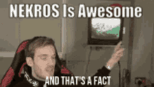 Nekros Is Awesome Nekros GIF - Nekros Is Awesome Nekros Fact GIFs