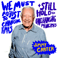 Habitat For Humanity Nobel Peace Prize Sticker - Habitat For Humanity Nobel Peace Prize My Name Is Jimmy Carter Stickers