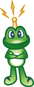 Signal Frog Sticker - Signal Frog Geocache Stickers