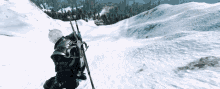 The Witcher3 Snowboard GIF - The Witcher3 Snowboard Geralt Snowboarding GIFs