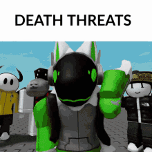 Roblox Meme GIF - Roblox Meme Death Threats GIFs