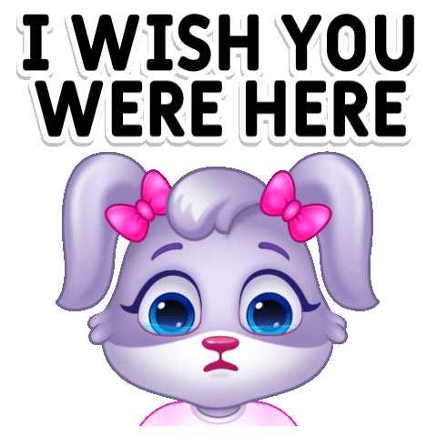 I Wish You Were Here I Miss You Sticker - I Wish You Were Here I Miss You Missing You Stickers
