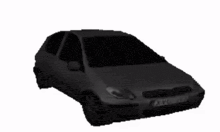 a black car with a license plate that says xtg 569
