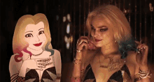 Harley Quinn Margot Robbie GIF - Harley Quinn Margot Robbie Flirt GIFs