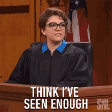 Think Ive Seen Enough Cecily Strong GIF - Think Ive Seen Enough Cecily Strong Saturday Night Live GIFs