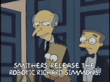 Simpsons Burns GIF - Simpsons Burns Smithers GIFs