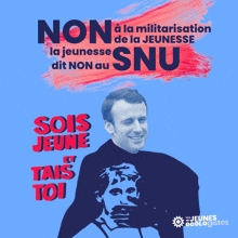 a poster that says sois jeune et tais toi on it