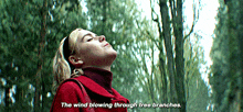 Chilling Adventures Of Sabrina Sabrina Spellman GIF - Chilling Adventures Of Sabrina Sabrina Spellman The Wind Blowing Through The Branches GIFs