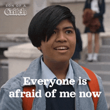 Everyone Is Afraid Of Me Now Ritche Perez GIF - Everyone Is Afraid Of Me Now Ritche Perez Ritchie GIFs
