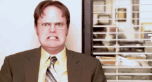 Dwight Is Frustrated! - The Office GIF - Frustratedface GIFs